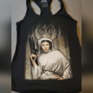 Star Wars Princess Leia Racerback Tank Top